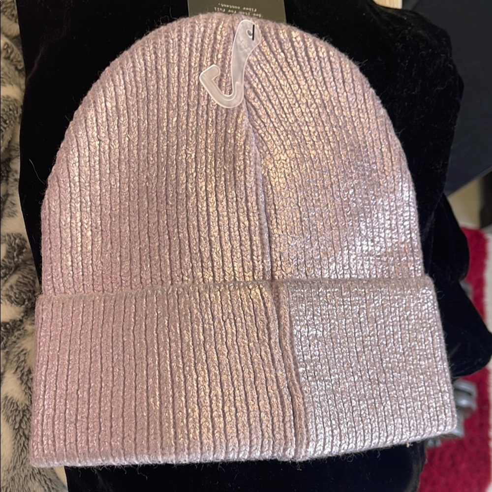 Shimmering Lavender Beanie